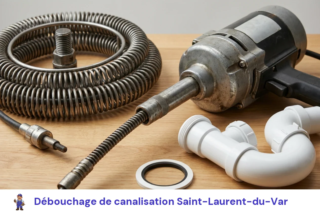 Débouchage de canalisation à Saint-Laurent-du-Var