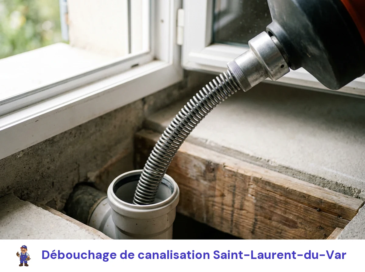 Débouchage de canalisation à Saint-Laurent-du-Var