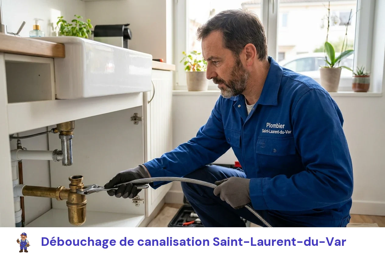 Débouchage de canalisation à Saint-Laurent-du-Var