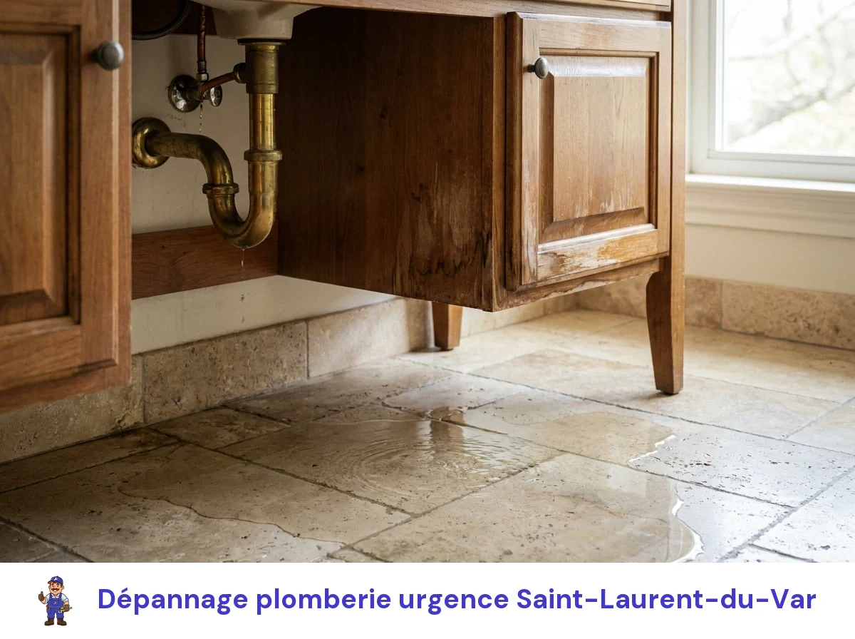 Dépannage plomberie urgence à Saint-Laurent-du-Var