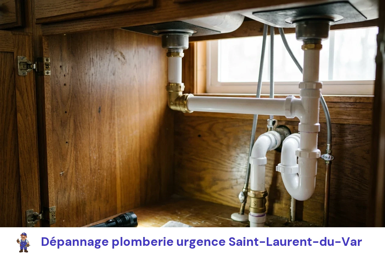 Dépannage plomberie urgence à Saint-Laurent-du-Var