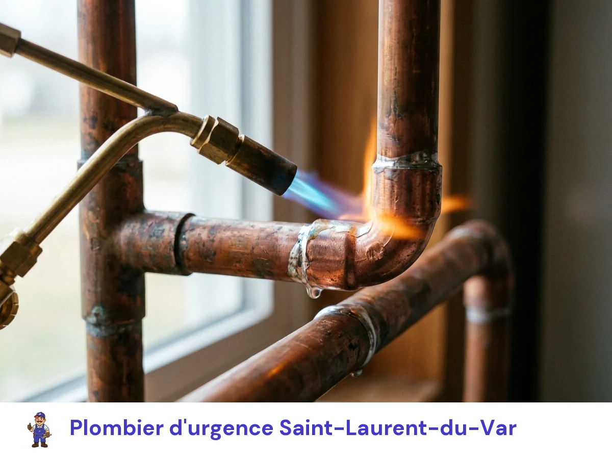 Plombier d'urgence à Saint-Laurent-du-Var