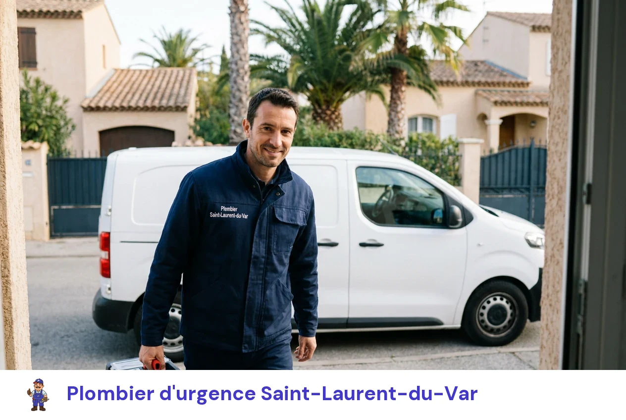 Plombier d'urgence à Saint-Laurent-du-Var