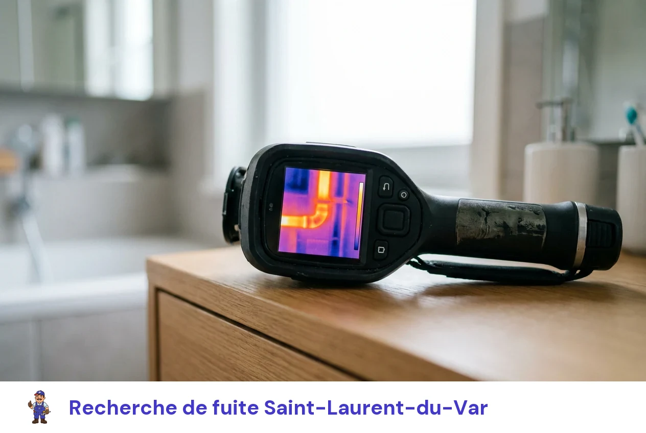 Recherche de fuite à Saint-Laurent-du-Var