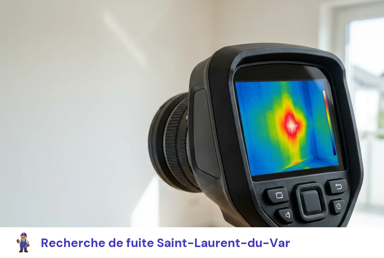 Recherche de fuite à Saint-Laurent-du-Var