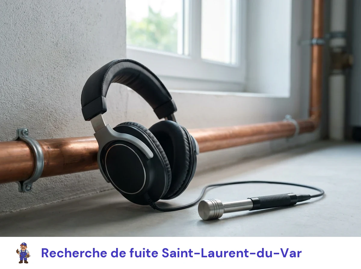 Recherche de fuite à Saint-Laurent-du-Var
