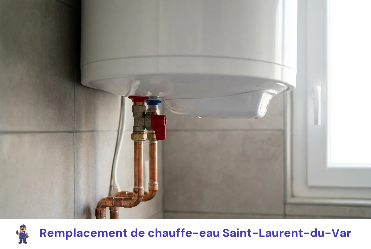 Remplacement de chauffe-eau à Saint-Laurent-du-Var