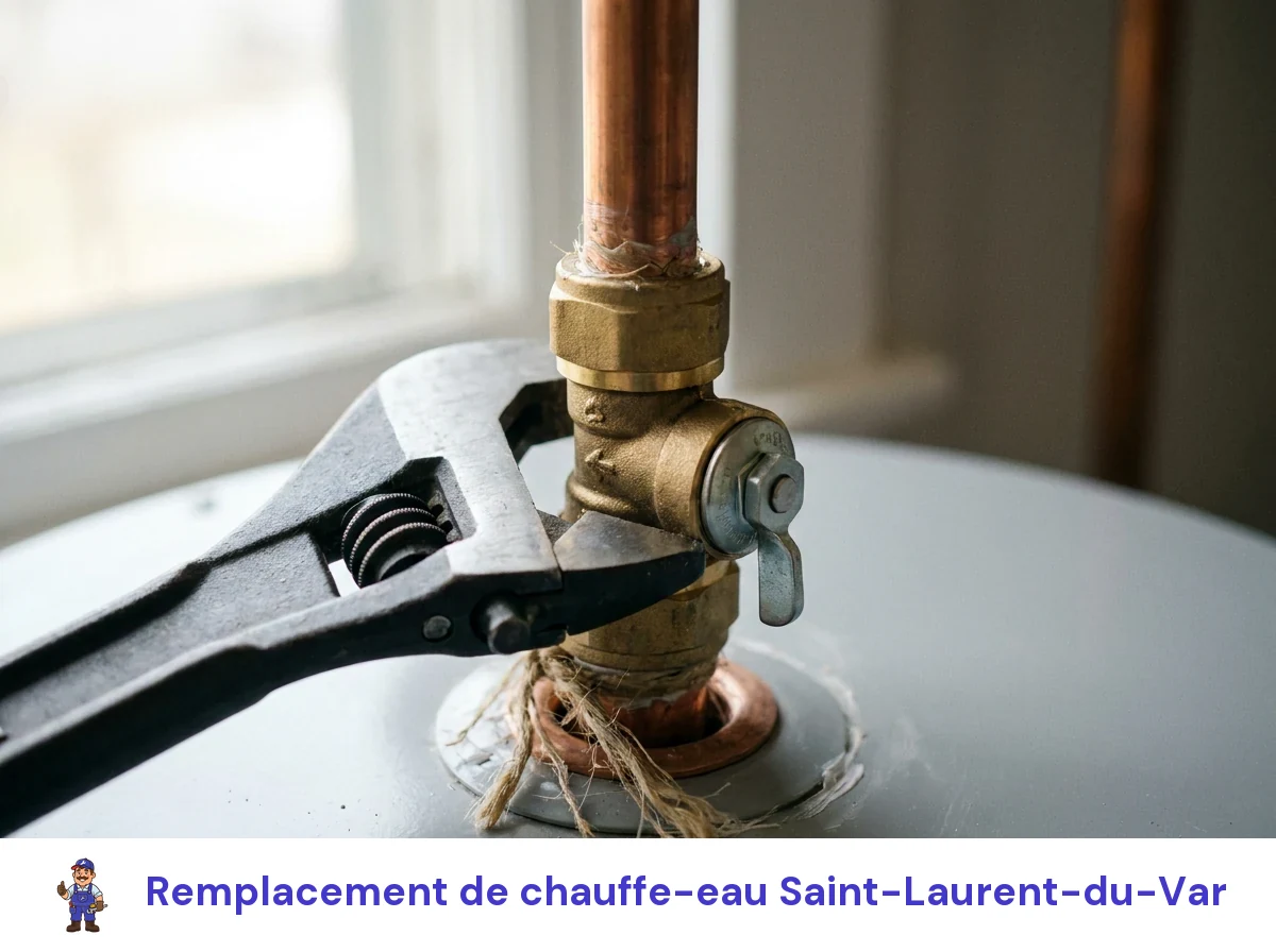 Remplacement de chauffe-eau à Saint-Laurent-du-Var