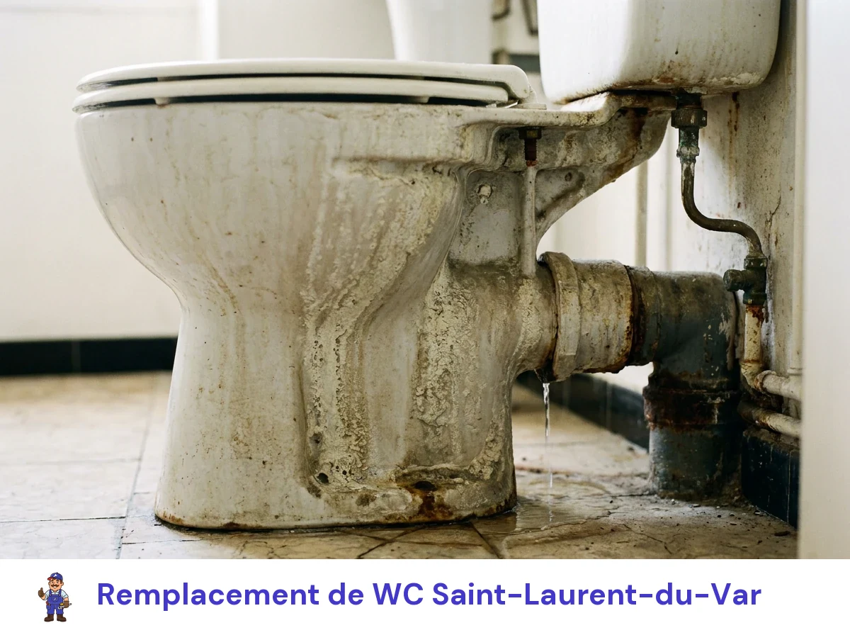 Remplacement de WC à Saint-Laurent-du-Var