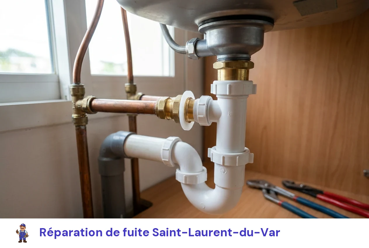 Réparation de fuite à Saint-Laurent-du-Var