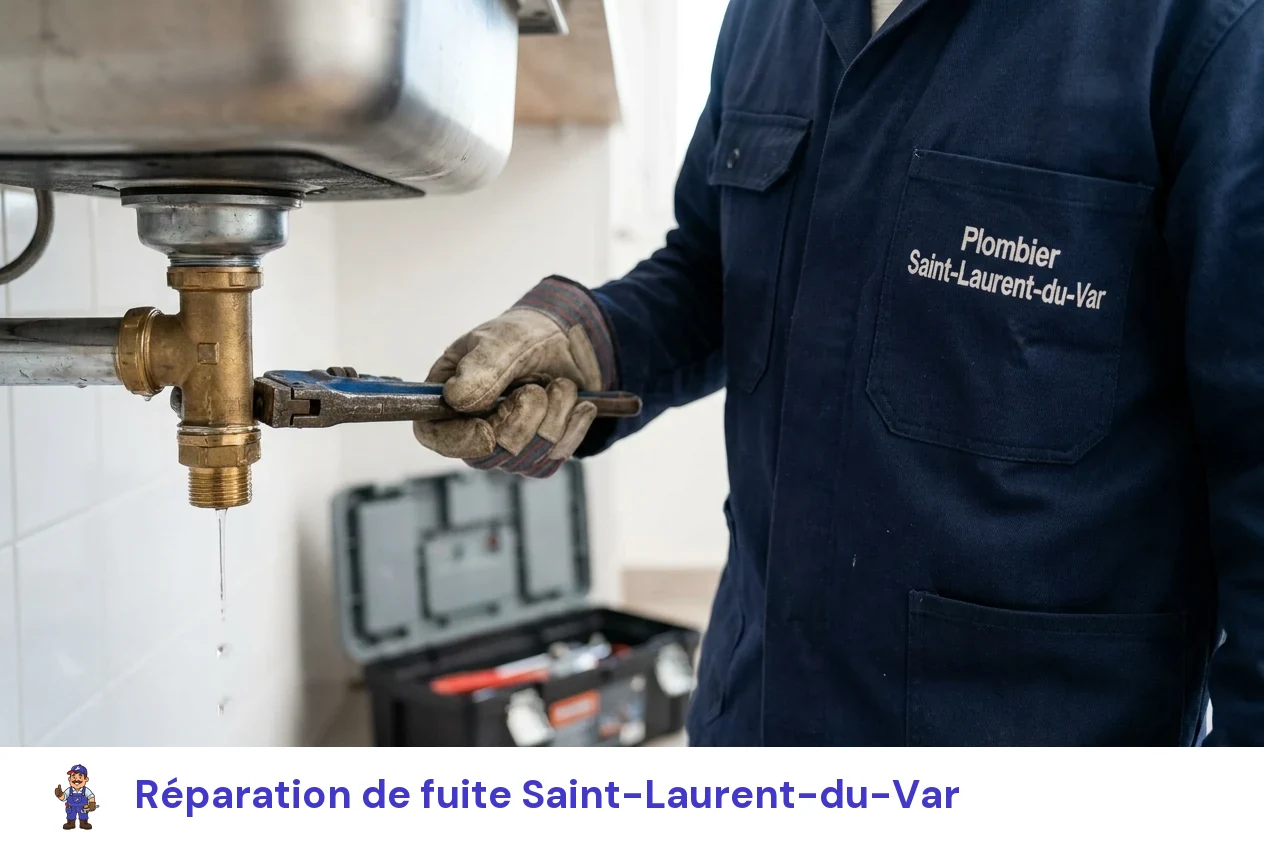 Réparation de fuite à Saint-Laurent-du-Var